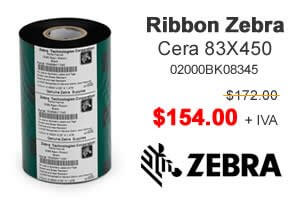 Ribbon Zebra 02000BK08345